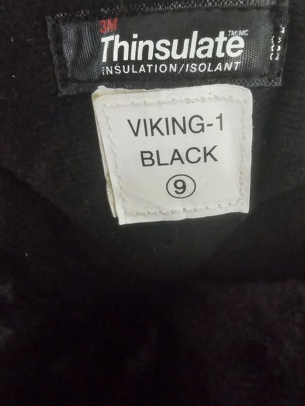 Dream Pairs Viking-1 Snow Boots Men 9 Black Thinsulate Waterproof Winter Boots